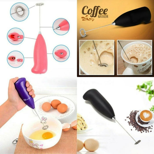 Multipurpose Electric Coffee Beater | Handheld Milk Frother & Egg Whisk