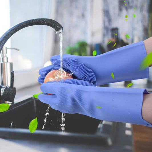 Silicone Washing Gloves – High Quality Big Size Cleaning Gloves