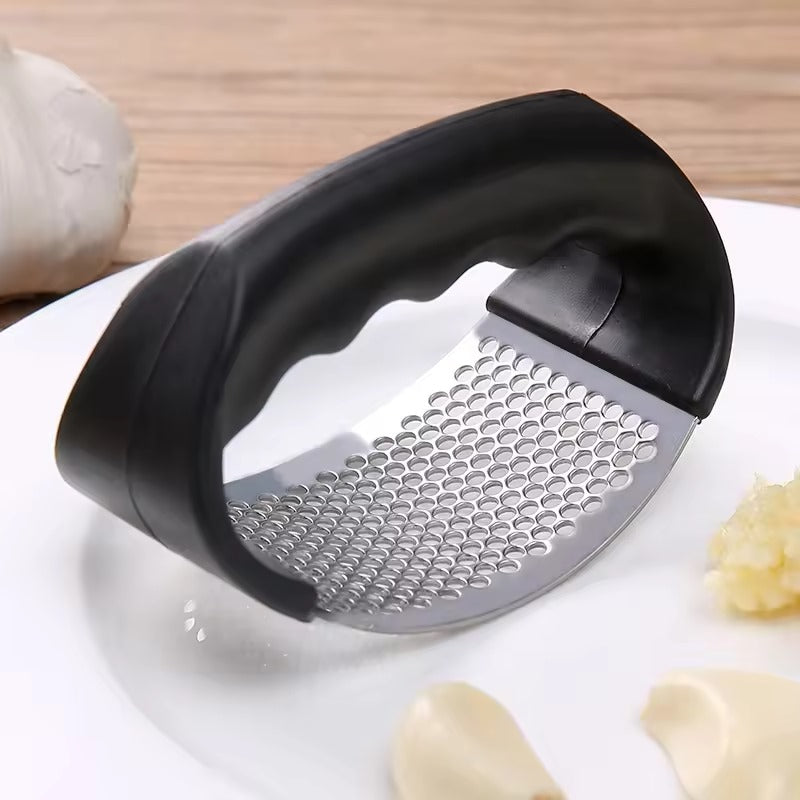 Stainless Steel Garlic Press Rocker – Easy Garlic Crusher