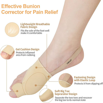 Smart Care Bunion Support Foot Correction Socks – Toe Separator & Bunion Relief