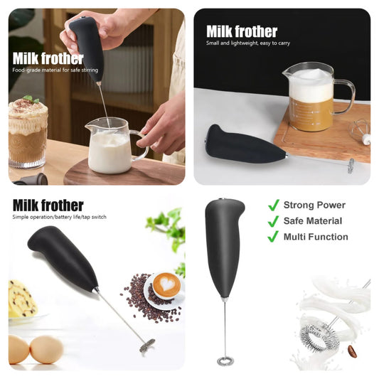 Multipurpose Electric Coffee Beater | Handheld Milk Frother & Egg Whisk
