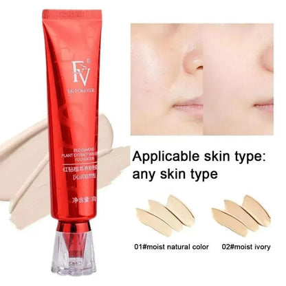 Flicka 2-in-1 Makeup Combo – Primer 60g + Ivory Foundation 30g | Smooth & Long-Lasting Makeup