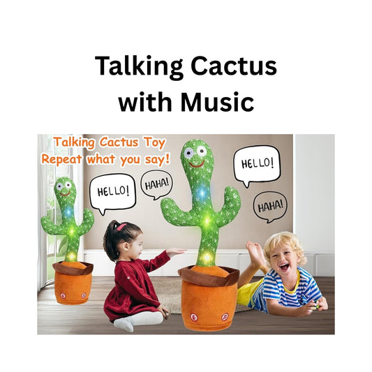 Dancing Cactus Talking & Singing Toy