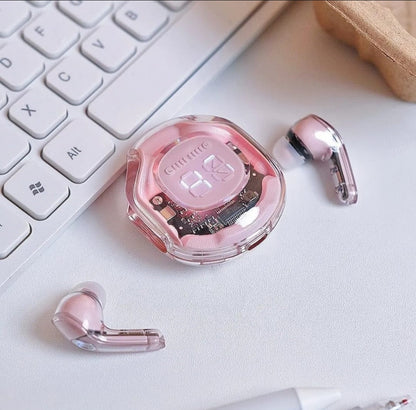Air39 Transparent Wireless Earbuds | Bluetooth 5.3 TWS Earbuds with LED Display
