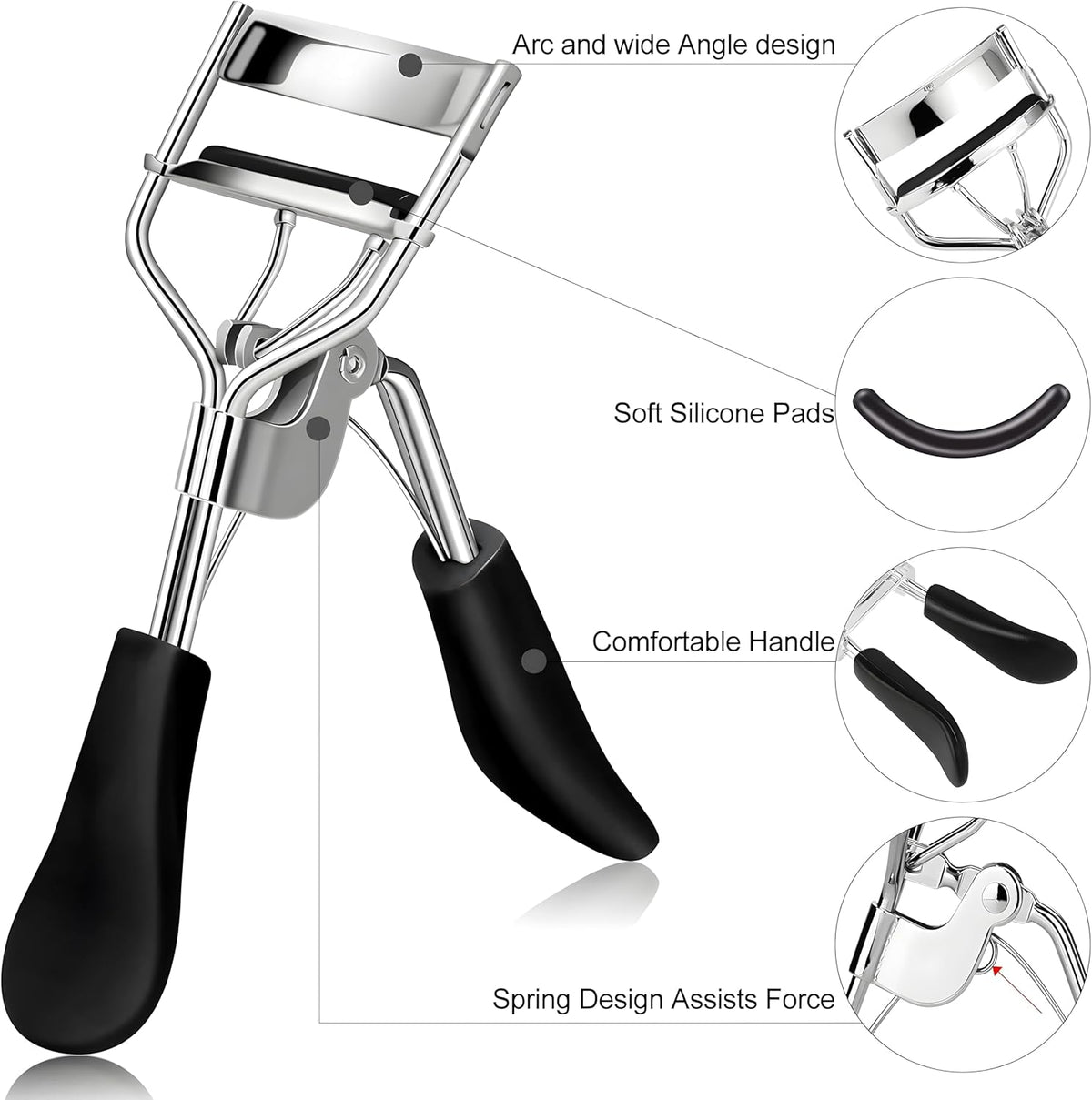 Professional Eyelash Curler – Easy-Use Lash Curling Tool for Daily Makeup