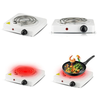 Raf Electric Hot Plate Stove – 1000W Adjustable Temperature Electric Cooker