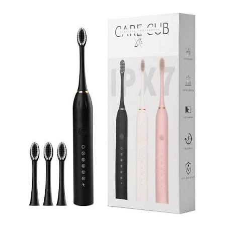 Rechargeable Electric Toothbrush with 2 Extra Heads