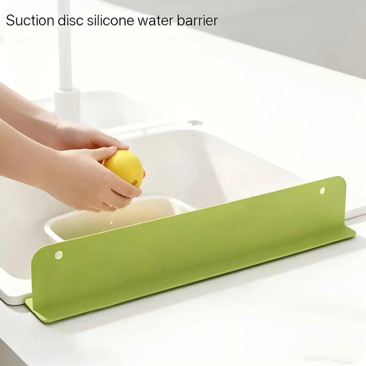 Kitchen Sink Water Splash Guard – Adhesive Water Blocking Plate