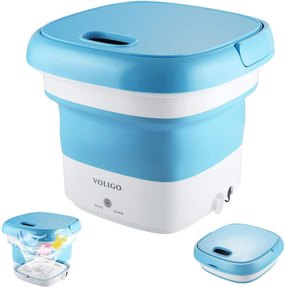 Portable Folding Washing Machine – Compact Semi-Automatic Laundry Washer