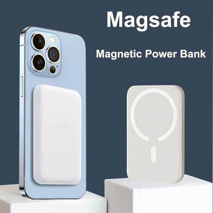10000mAh Magnetic Wireless Power Bank – Fast Charging Portable Power Bank for iPhone & Android