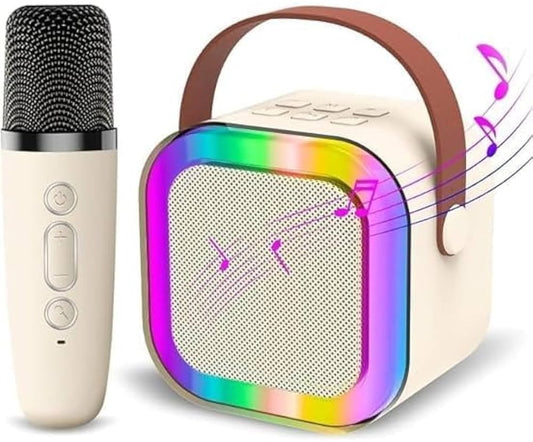 K12 Portable Bluetooth Karaoke Speaker with Wireless Microphone