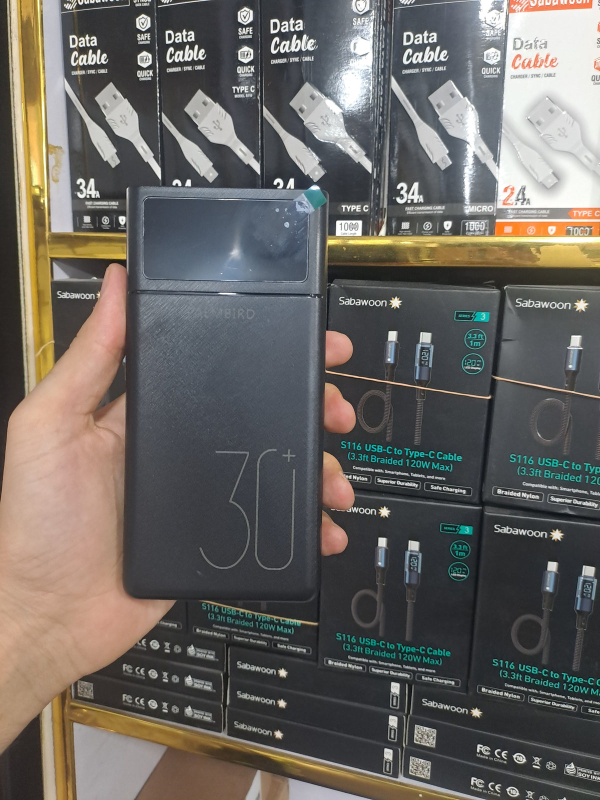 Palmbird 30+ 20000mAh Power Bank with Digital LED Display