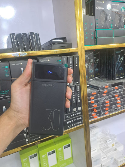Palmbird 30+ 20000mAh Power Bank with Digital LED Display